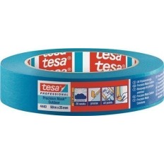 Cinta Adh Pintor 25Mmx50Mt Crepe Azul Lisa Precision 4440 Uv