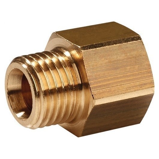 Racor Reductor Laton Rosca Exterior G 1/2 Pulg. Rosca Interi