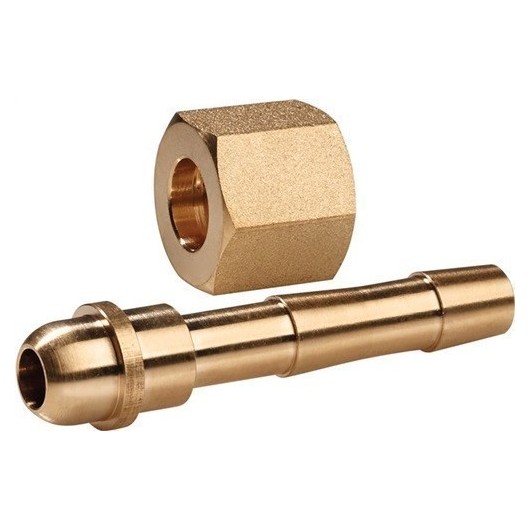 Conexion De Manguera Laton G 1/4 Pulg. Lw 9 Promat