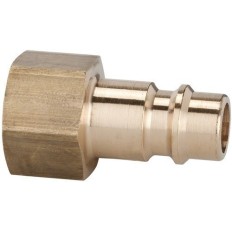 Racor Laton Brillante Conector Dn 7,2 Rosca Interior G 3/8 P