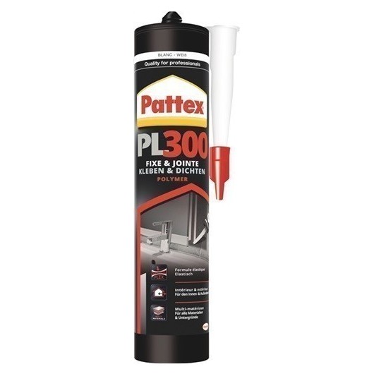 Adhesivo Montaje 410 Gr Blanco Flextec Pl 300 Cart Pattex