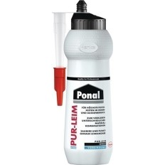 Adhesivo Montaje Pu 420Gr Transparent Botella Pur-Leim Ponal