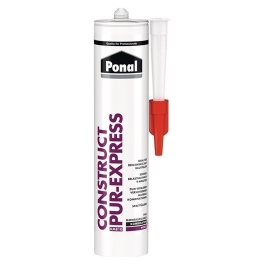 Adhesivo Montaje Pu 440Gr Blanco Cart Construct Pur-Express