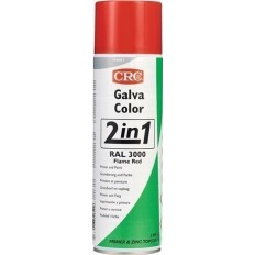 Spray Protector De Color Galvacolor Rojo Fuego Ral 3000 500