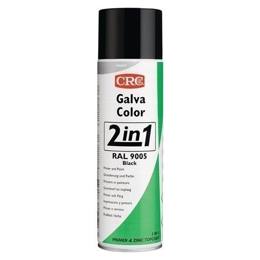 Pintura Antioxi. 500 Ml Crc Ral 9005 Negro Galvacolor Crc