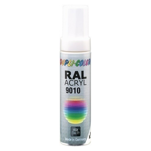 Lapiz De Retoque Blanco Puro Brillante Ral 9010 12 Ml Pasado