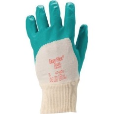 Guante Activarmr 47-200 Tamaño 9 Verde Algodon Interlock Con
