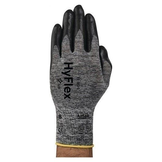Guante Hyflex 11-801 Tamaño 10 Gris/Negro En 388 Categoria E