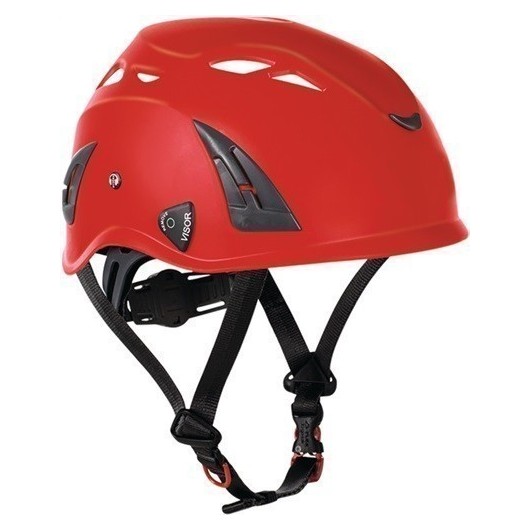 Casco Para Trabajos En Altura Kask Plasma Aq Rojo Polipropil