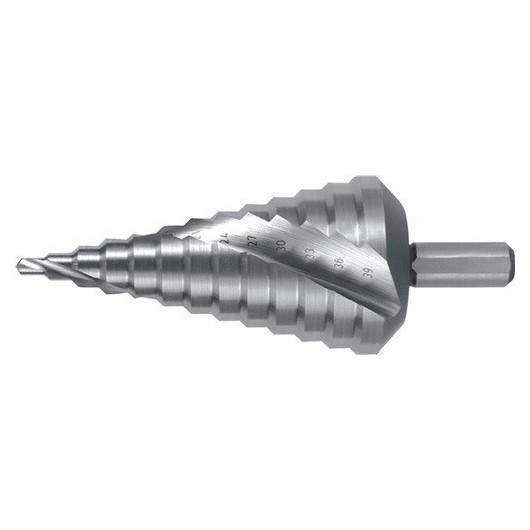 Broca Escalonada area De Perforacion 4-39 Mm Hss Acanalado E