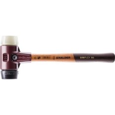Maza Cabezas Goma Neg/Nylon Blan 40X135-350Mm M/Mad Simplex