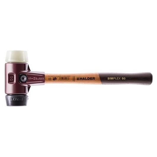 Maza Cabezas Goma Neg/Nylon Blan 60X145-405Mm M/Mad Simplex