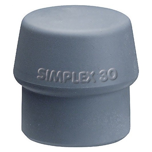 Boca De Maza Simplex Diam. Cabeza 30 Mm Tpe Medio Gris Semid