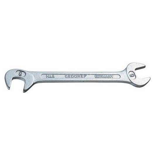 Llave De Doble Boca 8 14 Mm Longitud 131 Mm Cromada Gedore