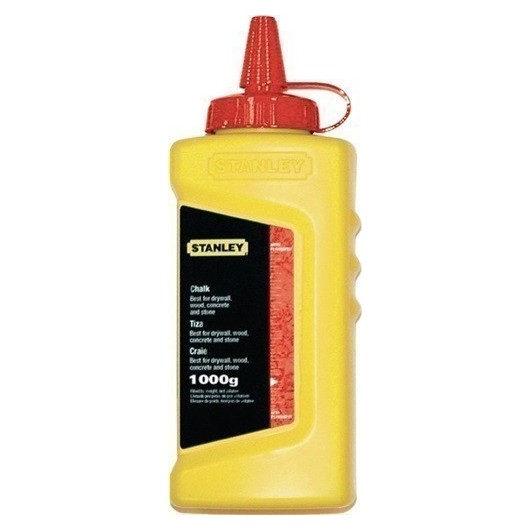 Tiza De Marcador De Linea 1000 G Rojo Resistente Al Agua, Po