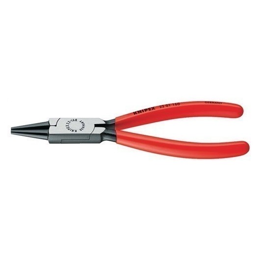 Alicate B/Redonda Corta 125Mm Negro M/Plast 22 01 125 Knipex