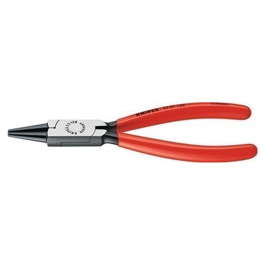 Alicate B/Redonda Corta 160Mm Negro M/Plast 22 01 160 Knipex