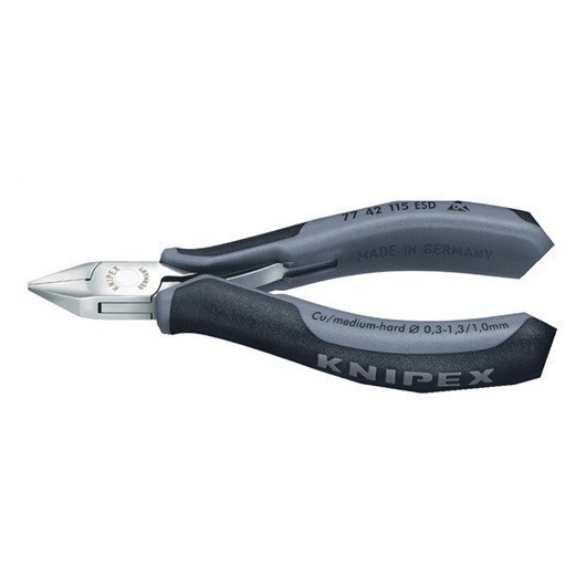 Alicate Corte Diag 115Mm Electr B/Pun Max 1,3 77 42 115 Esd
