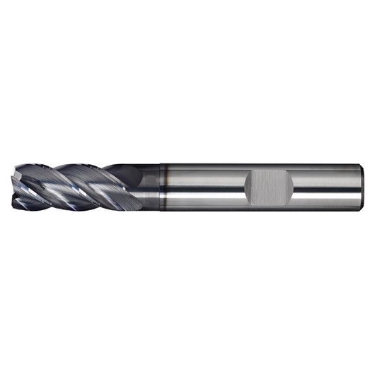 Fresa Frontal Din 6527 L Inox Hpc Diam. Nominal 14 Mm Vhm Ti