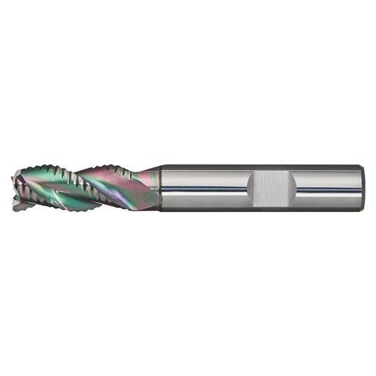 Fresa Frontal Din 6527 L Tipo Wr Diam. Nominal 10 Mm Vhm Tia