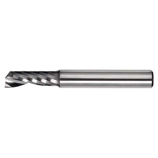 Fresa De Un Labio Tipo W Diam. Nominal 5 Mm Vhm 25 Grad. Din