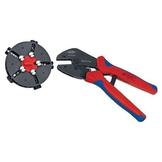 Alicate Engaste 250Mm Multicrimp 5 Insertos 97 33 02 Knipex