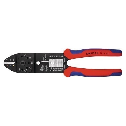 Alicate Engaste 230Mm 0,5-6(Awg 20-10)Mm² 97 21 215 Knipex