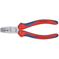 Alicate Entallar Punteras 145Mm 0,25-2,5Mm² M/Pla 97 62 145A
