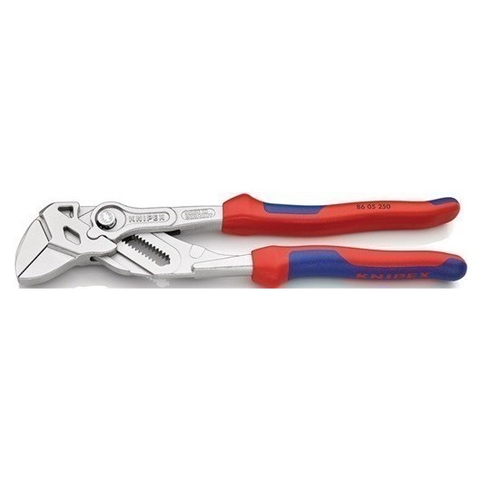 Tenaza Aju Rapido Boton 180Mm An. 40Mm Cromada M/Bim Knipex