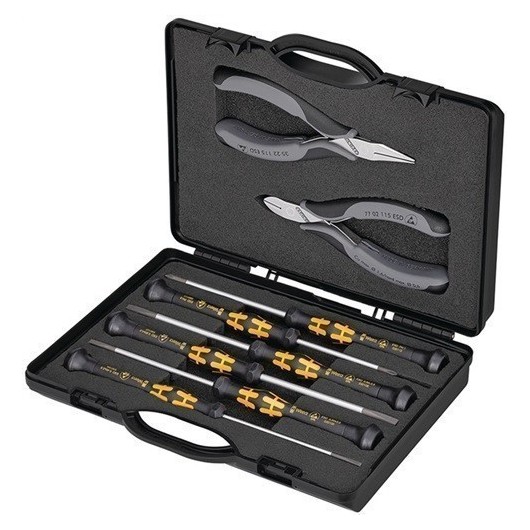 Juego De Herramientas Para Electronica 8 Uds. Knipex