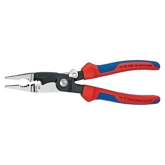Alicate Instal Electr 200Mm Neg 0,5-2,5Mm² C/Mue Vde 1392200