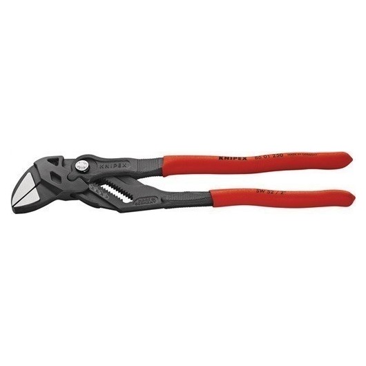 Tenaza Aju Rapido Boton 250Mm An. 52Mm Negra M/Plas Knipex