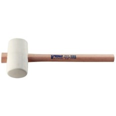 Mazo De Goma Diam. Cabeza 64 Mm L Cabeza 113 Mm Blanco Fresn