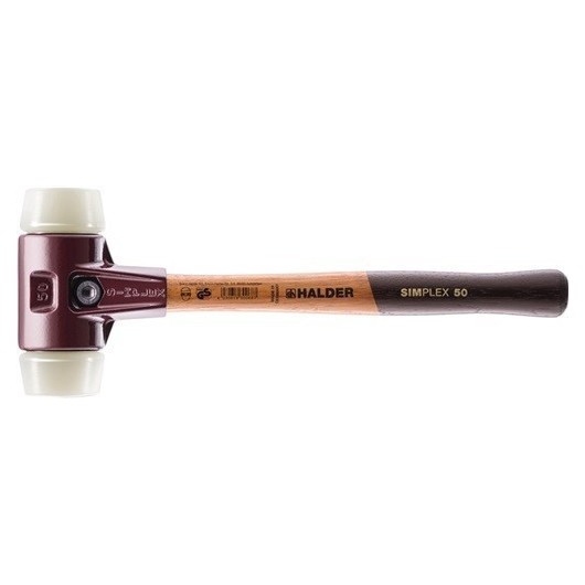 Maza Cabezas Nylon Blanco 30X090-300Mm M/Mad Simplex
