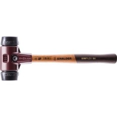 Maza Cabezas Goma Negra 60X145-405Mm M/Mad Simplex