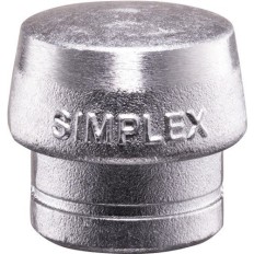 Boca De Maza Simplex Diam. Cabeza 40 Mm Metal Blando Platead