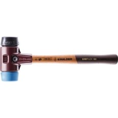 Maza Cabezas Goma Negra/Tpe Azul 40X110-330Mm M/Mad Simplex