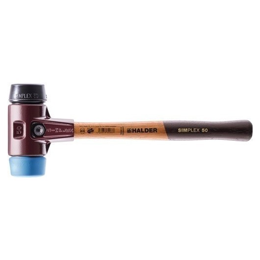 Maza Cabezas Goma Negra/Tpe Azul 40X110-330Mm M/Mad Simplex