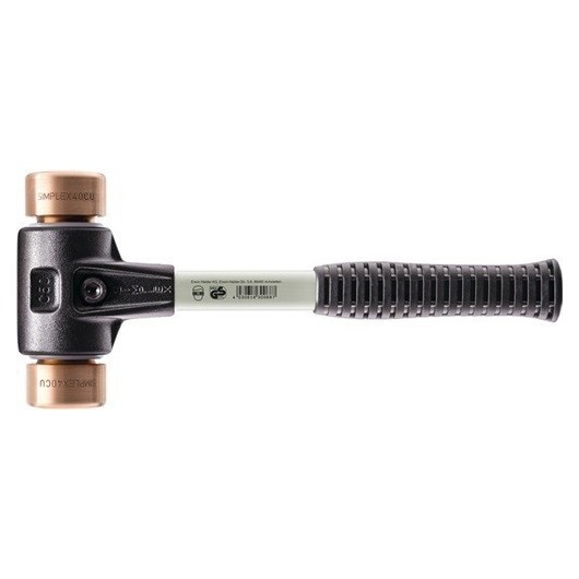 Maza Cabezas Cobre C/Funda Plasti 30X090-300Mm M/Fv Simplex