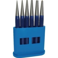 Punzon De Deriva Jgo 6Pz: 1-2-3-4-5Mm+Granete Cj/Plas Format