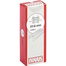 Grapa Alambre Fino H Tipo 37 06Mm Ancho 10,6Mm 5000Pz Novus