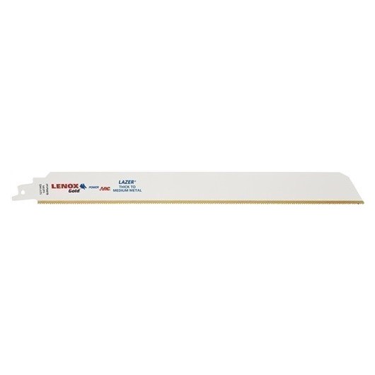 Hoja Sierra Sable 305Mm Hss Titanio Tipo 12114Gr Gold Lazer