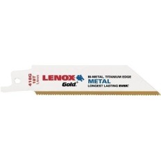 Hoja Sierra Sable 102Mm Hss Titanio Tipo 418Gr Gold Lenox
