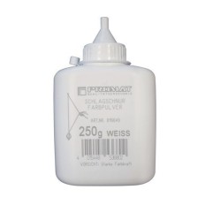 Tiza De Marcador De Linea 250 G Roja Botella De Plastico Pro