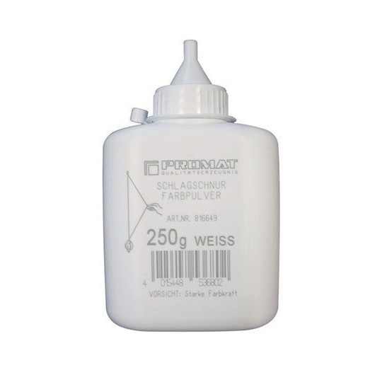 Tiza De Marcador De Linea 250 G Roja Botella De Plastico Pro
