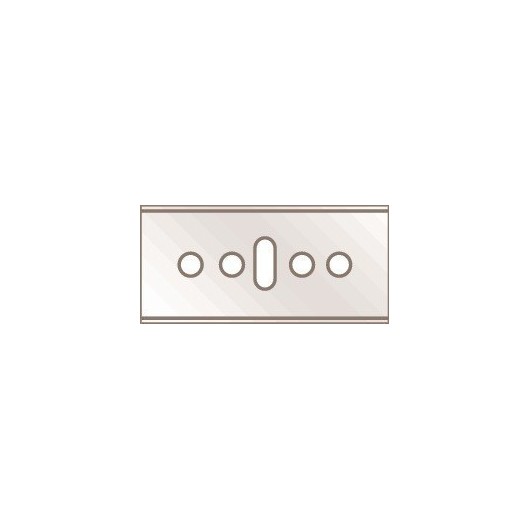 Cuchilla Industrial Num. 45 Longitud 39 Mm Ancho 18,4 Mm Gro