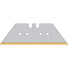 Cuchilla Cutter Trapezoidal 61X18,7X0,65Mm Titanio 50Pz Prom