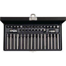 Juego Para Destornilladores Electricos 40 Uds. Largo, Ranura