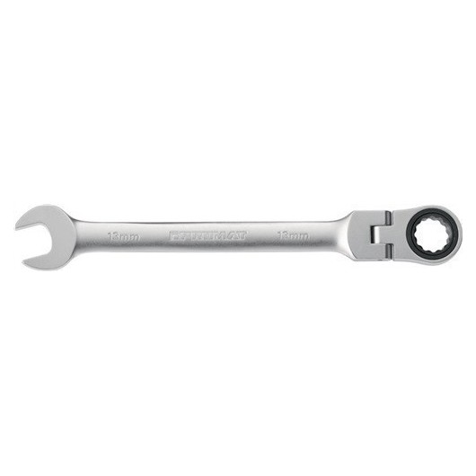 Llave Combinada Carraca Flex 13Mm Bihexagona Boca 15º Promat