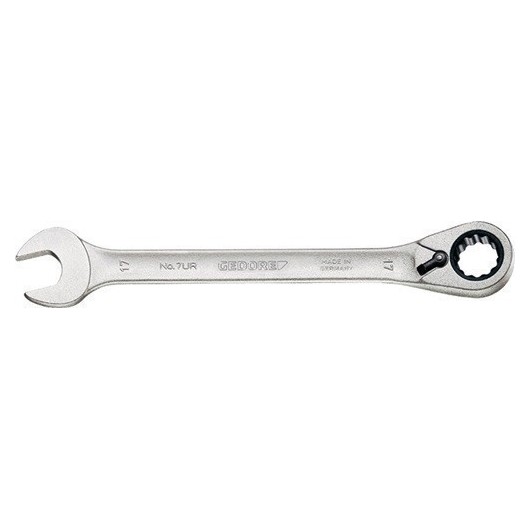 Llave Combinada Carraca C/Palanca 22Mm Bihex Boca 15º Gedore
